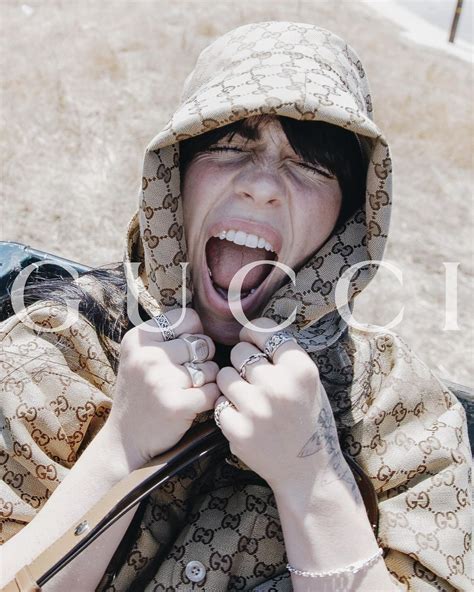 billie eilish for gucci